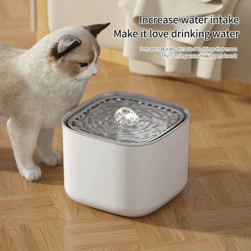 3L Silent Cat Water Fountain