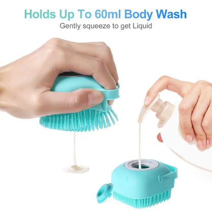 Pet Shampoo Massage Brush