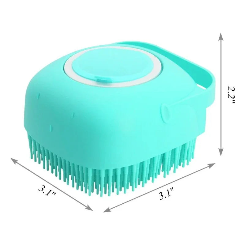 Pet Shampoo Massage Brush